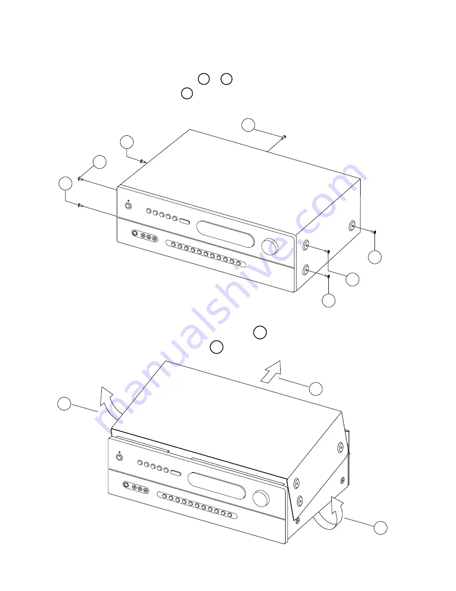 NAD T742 Service Manual Download Page 6