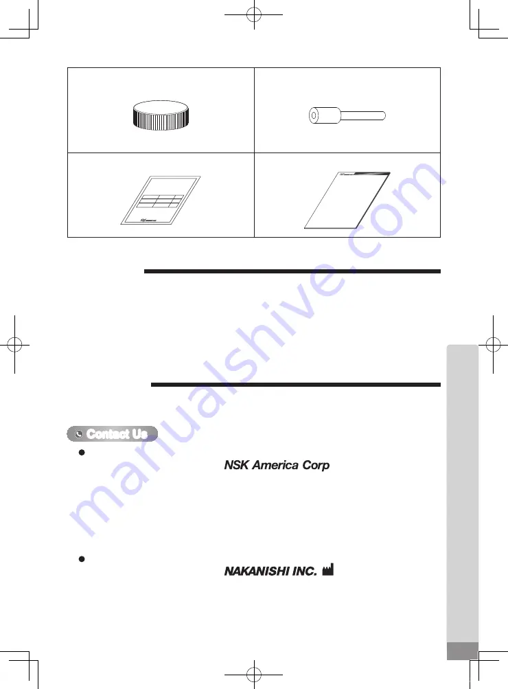 Nakanishi HES810 Operation Manual Download Page 6