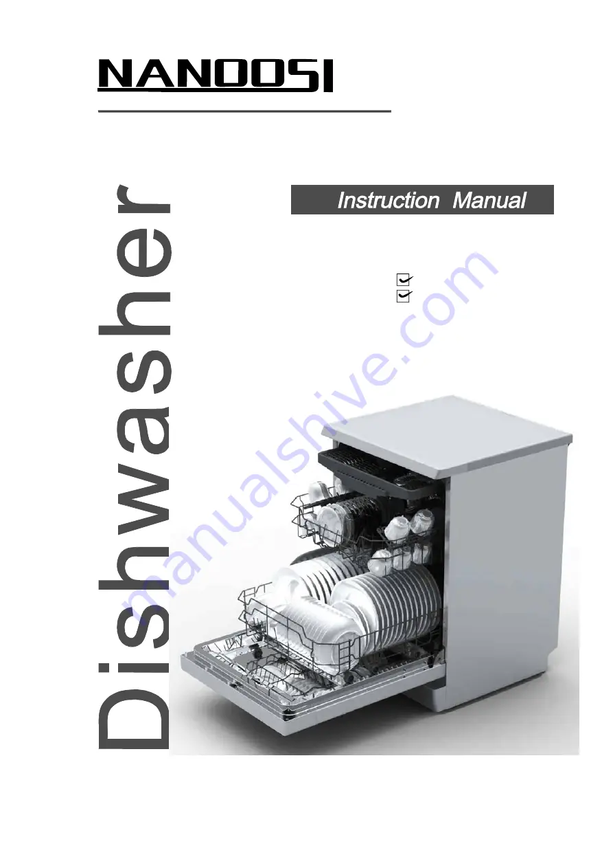 nanoosi WQP12-J7205E Instruction Manual Download Page 1