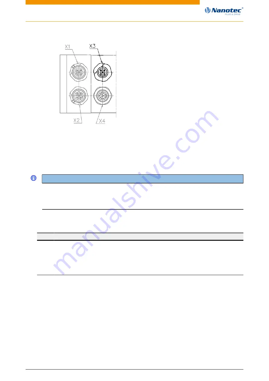 NANOTEC PD4-E Technical Manual Download Page 20