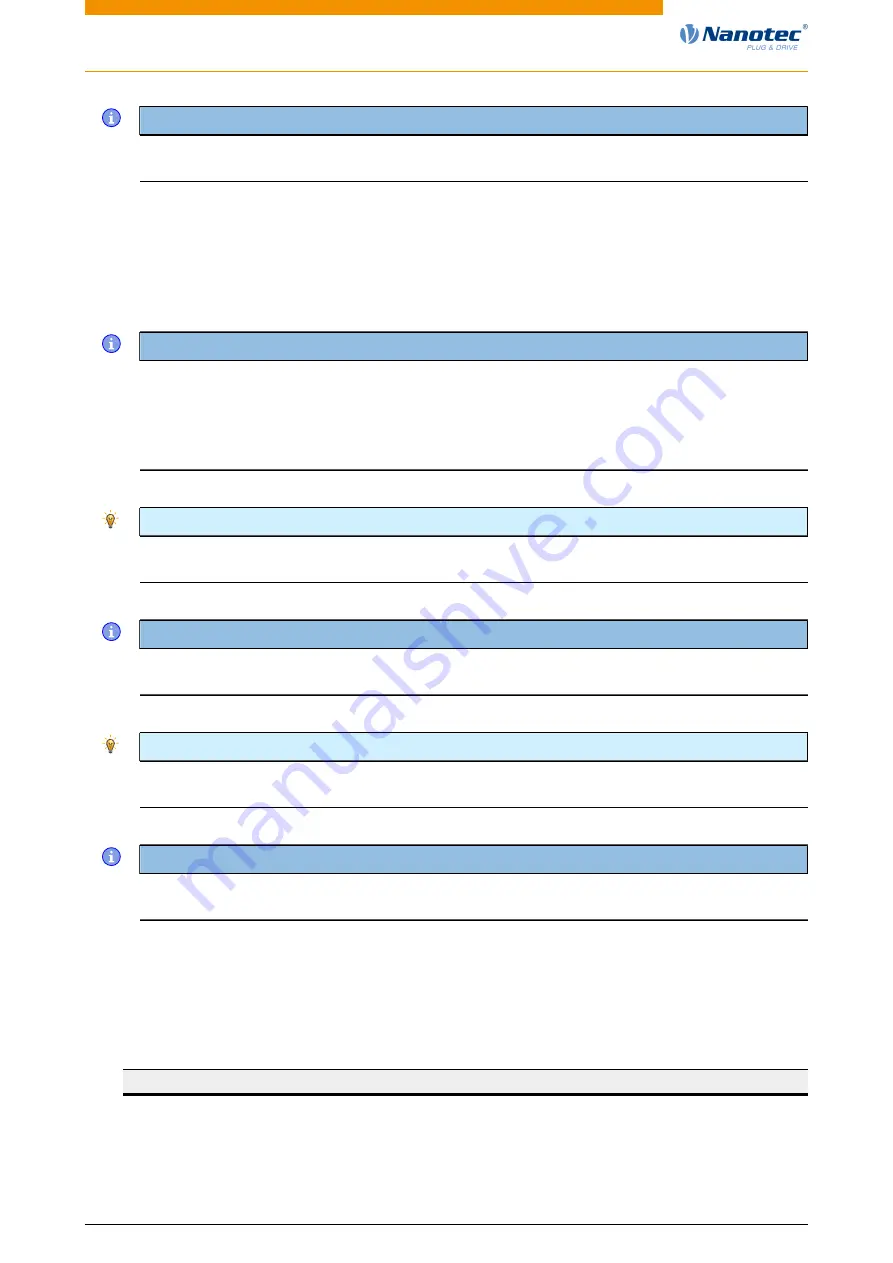 NANOTEC PD4-E Technical Manual Download Page 25