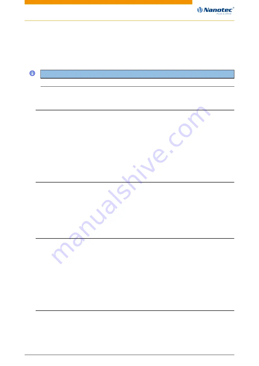 NANOTEC PD4-E Technical Manual Download Page 239