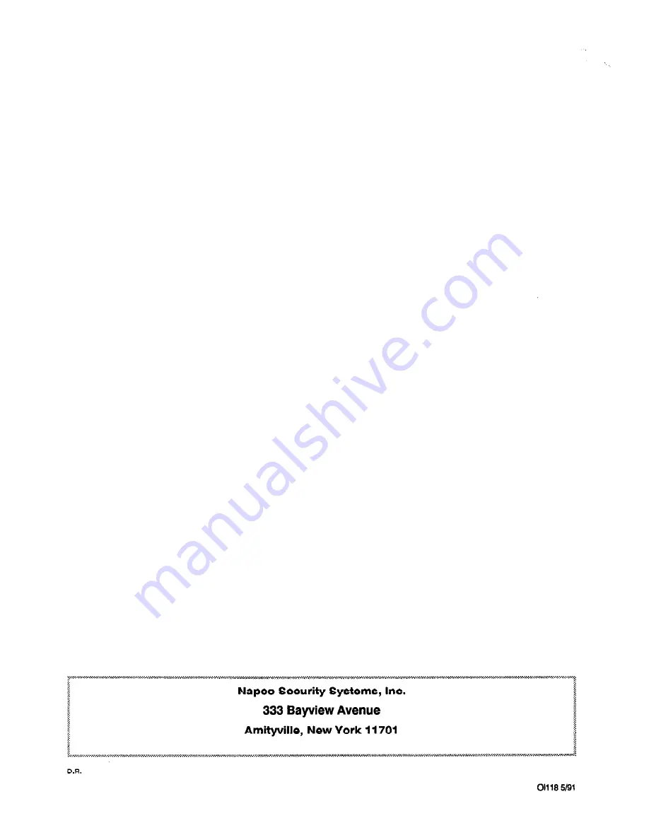 NAPCO MAGNUM ALERT 6000 FIRE ALARM Manual Download Page 6