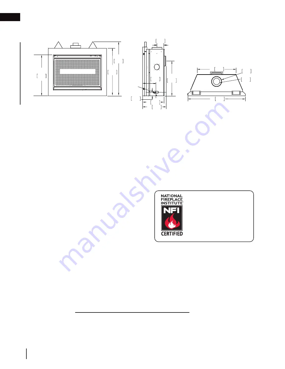 Napoleon BGD36CFNTR Installation And Operation Manual Download Page 6