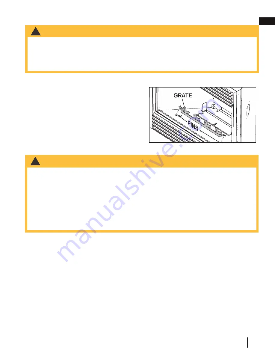 Napoleon GVF42-1N Installation And Operation Manual Download Page 17