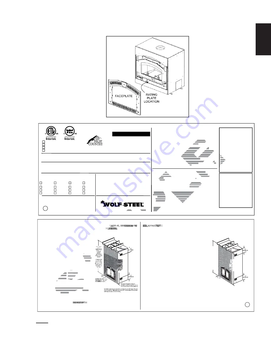 Napoleon NZ3000 Installation And Operating Instructions Manual Download Page 7