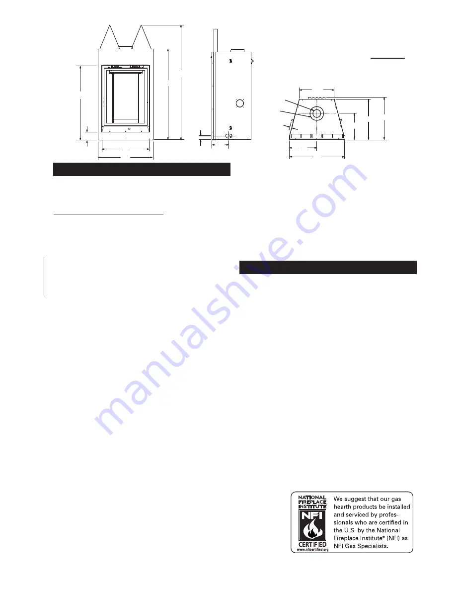 Napoleon PARK AVENUE GD82NT Скачать руководство пользователя страница 5