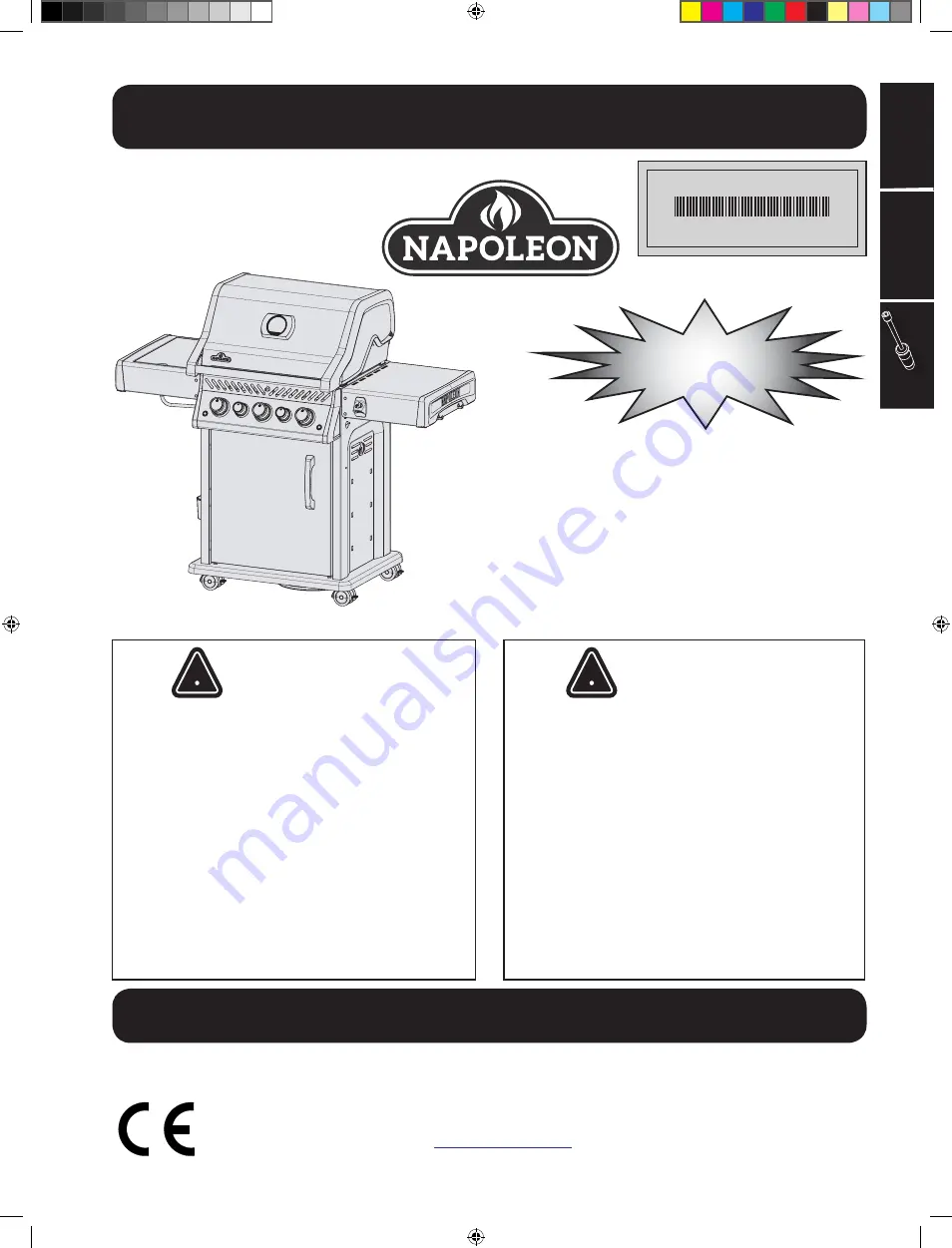 Napoleon Rogue RSE425RSIBPK-1 Скачать руководство пользователя страница 1