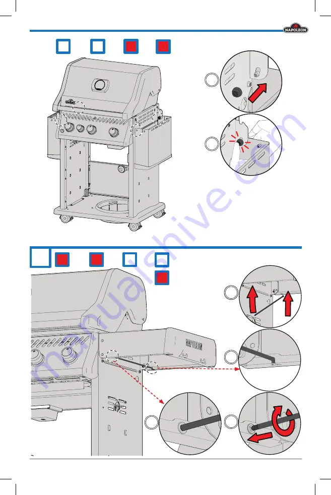 Napoleon ROGUE RXT365SIB-1 Assembly Manual Download Page 18