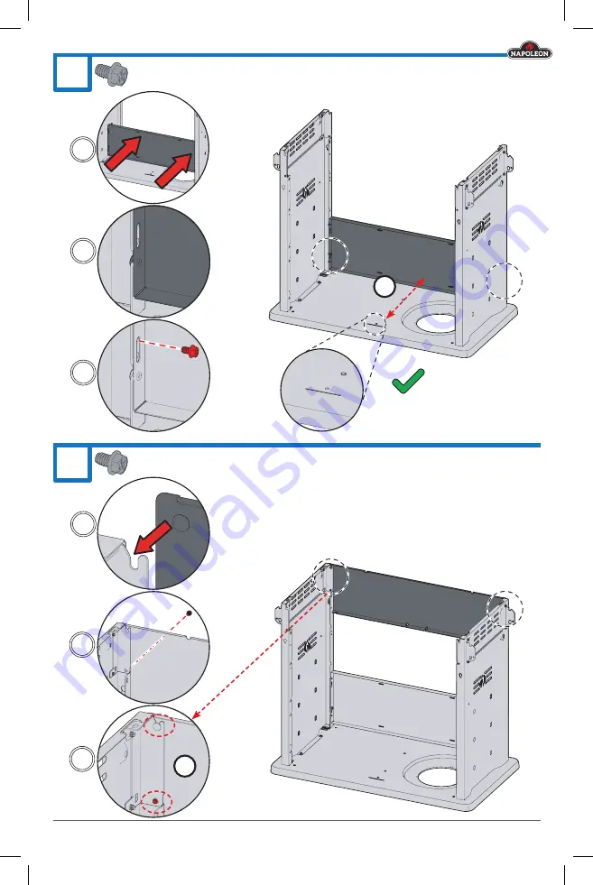 Napoleon ROGUE RXT425SBMK-1 Assembly Manual Download Page 7