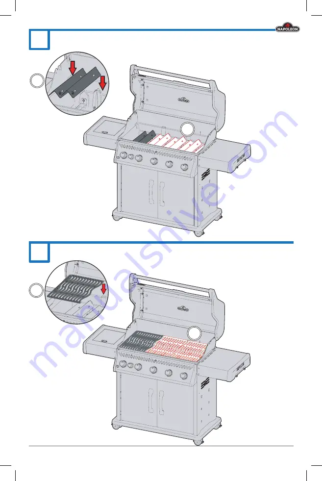 Napoleon ROGUE RXT425SBMK-1 Assembly Manual Download Page 19