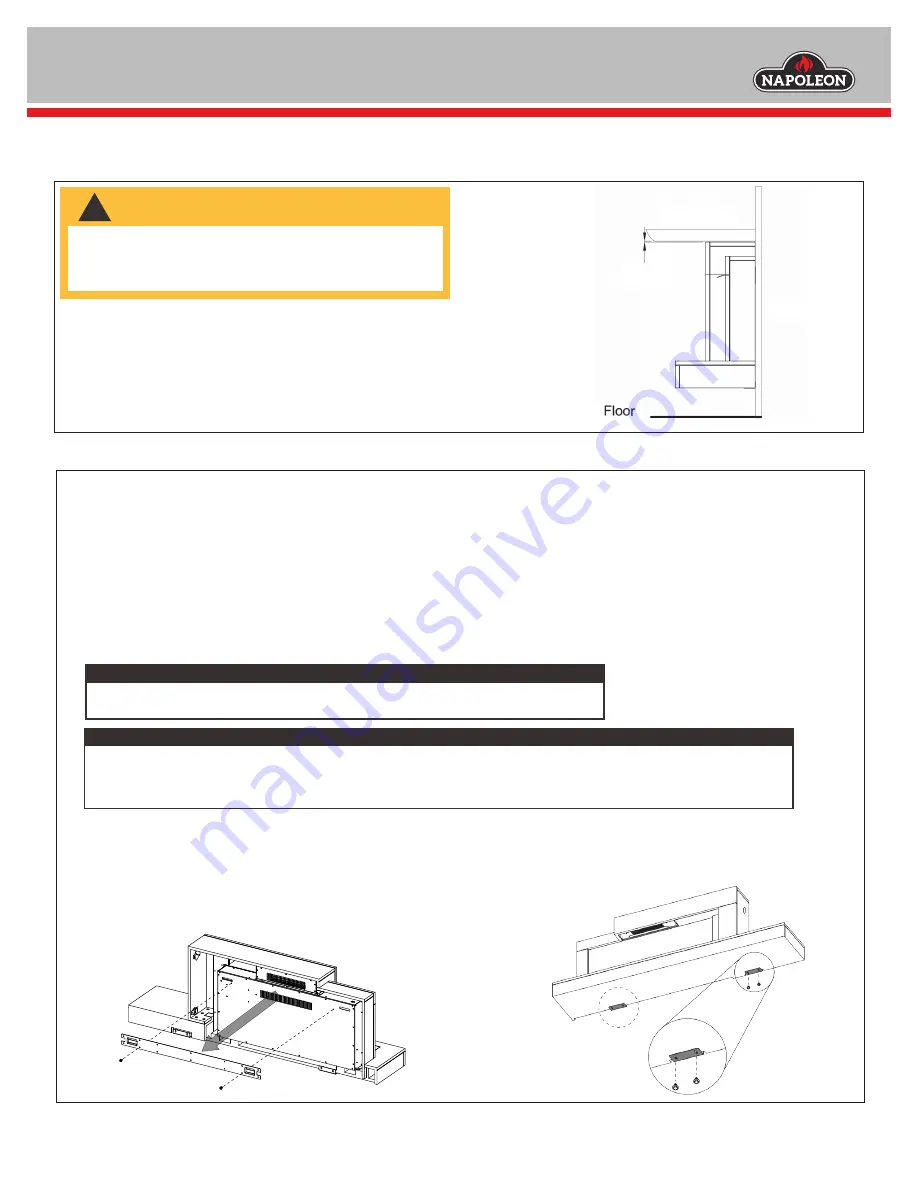 Napoleon STYLUS NEFP32-5019W Скачать руководство пользователя страница 4