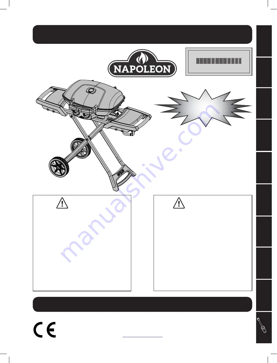 Napoleon TQ285X Manual Download Page 1