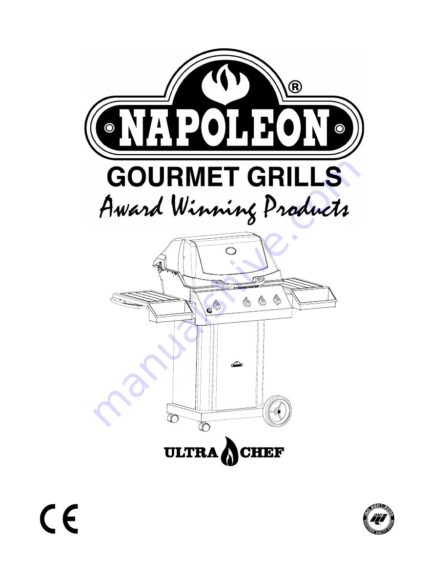 Napoleon U405 CART User Manual Download Page 1