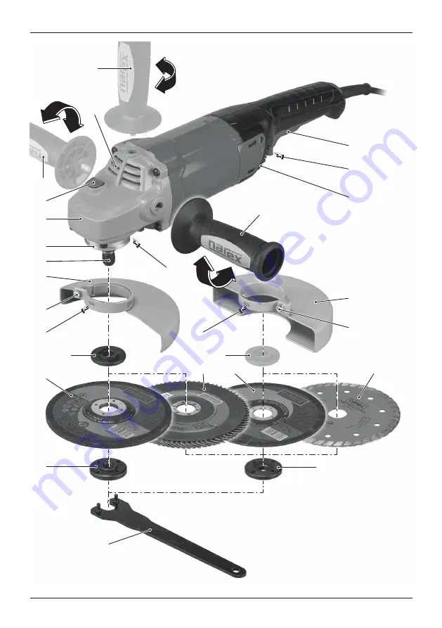 Narex EBU 150-16 Original Operating Manual Download Page 3