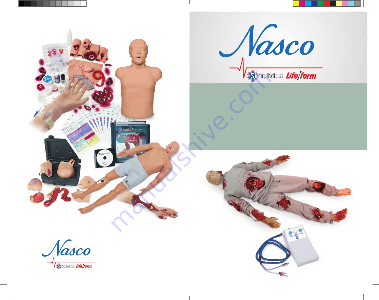 Nasco Healthcare Simulaids 100-1296 Instruction Manual Download Page 1