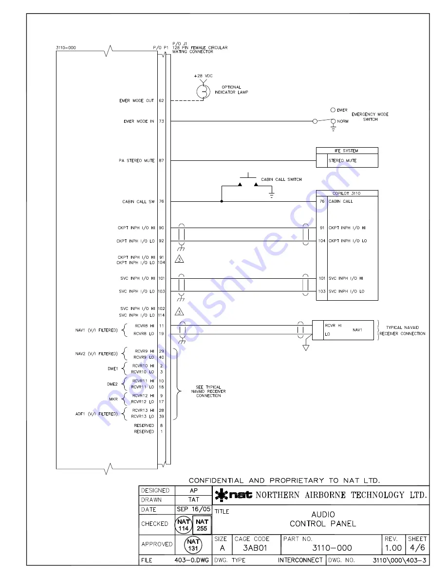 Nat 3110-000 Installation And Operation Manual Download Page 11