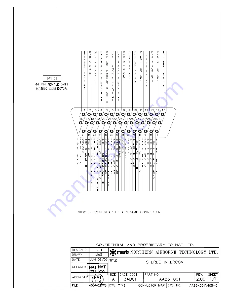 Nat InterMUSIC AA83-001 Скачать руководство пользователя страница 20