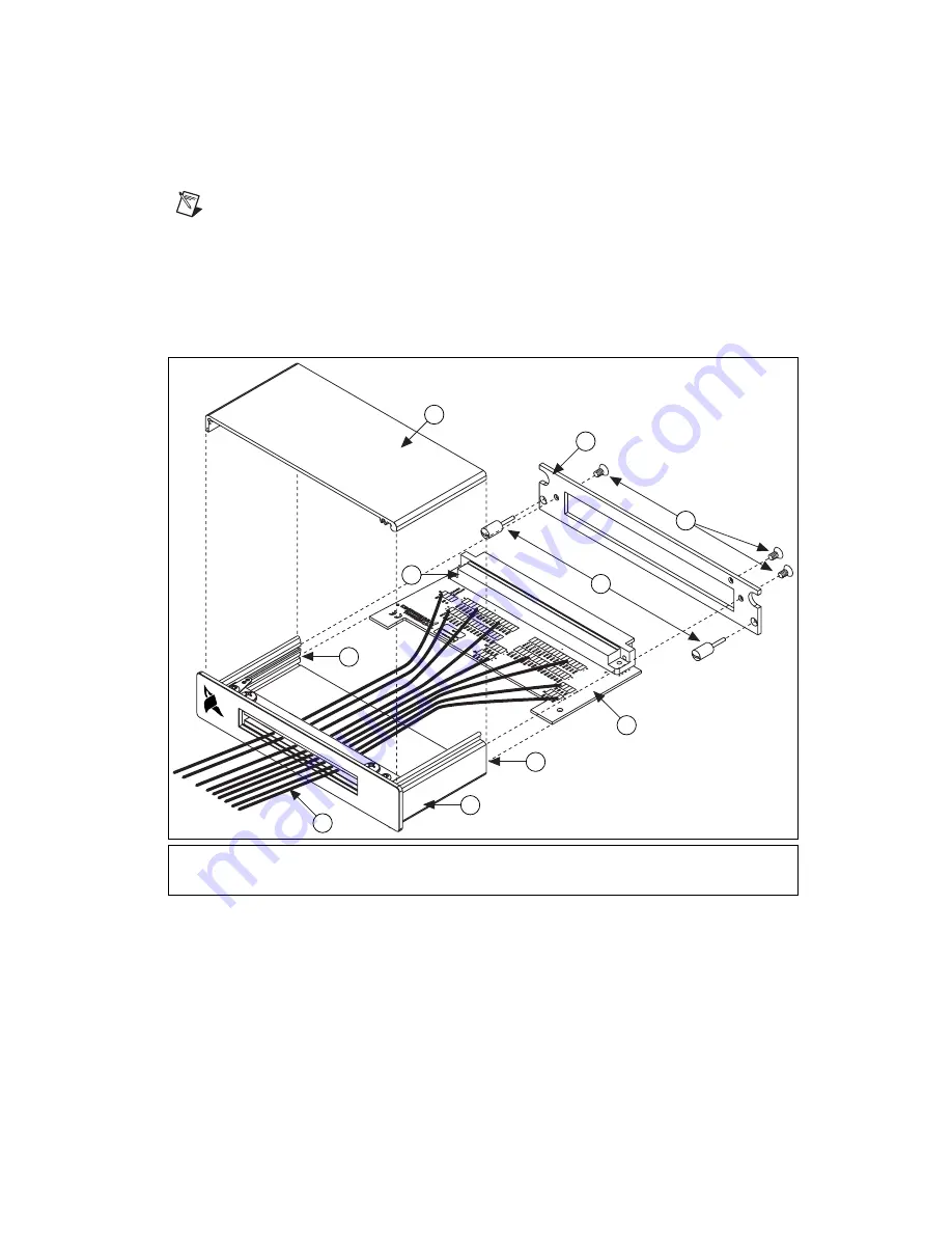 National Instruments SCXI-1384K Assembly And Installation Manual Download Page 9