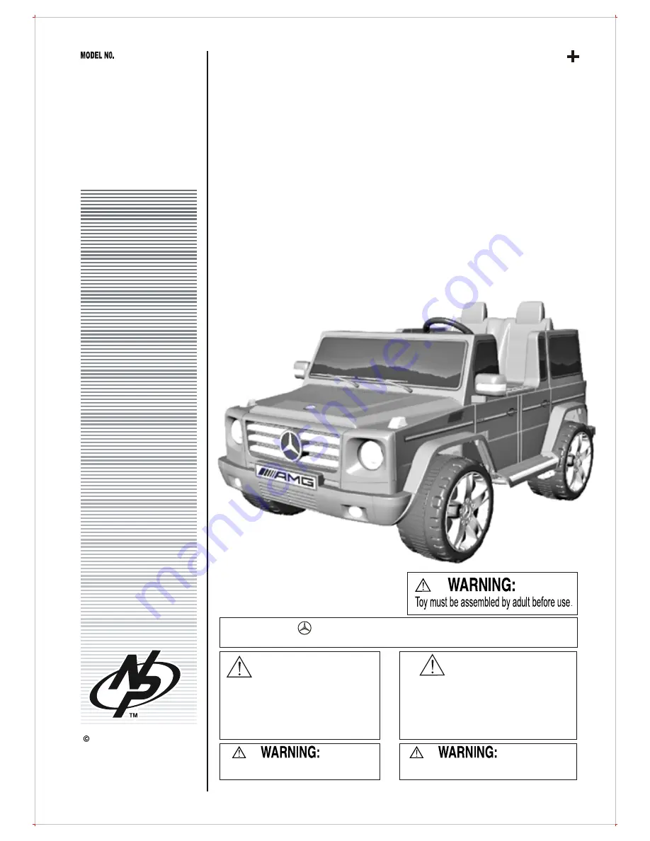 National Products 0596
0597 Owner'S Manual Download Page 1