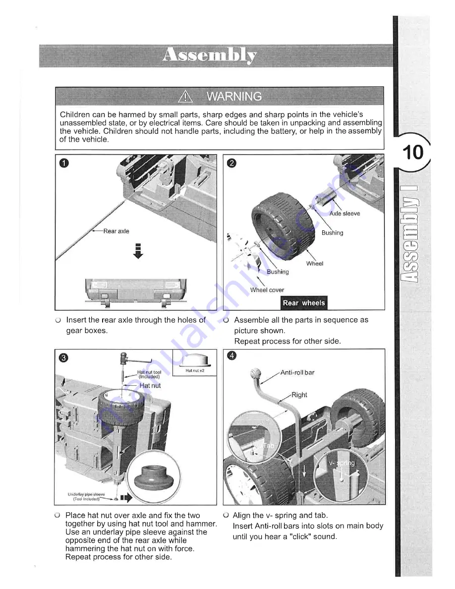 National Products 5F5EAAA Owner'S Manual Download Page 10