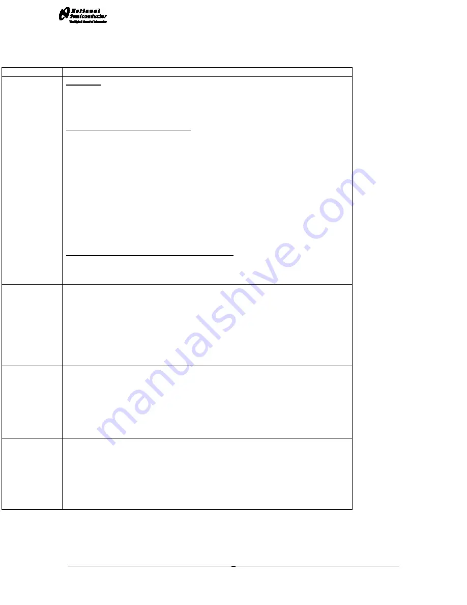 National Semiconductor LMX2531LQ1415E Operating Instructions Manual Download Page 4