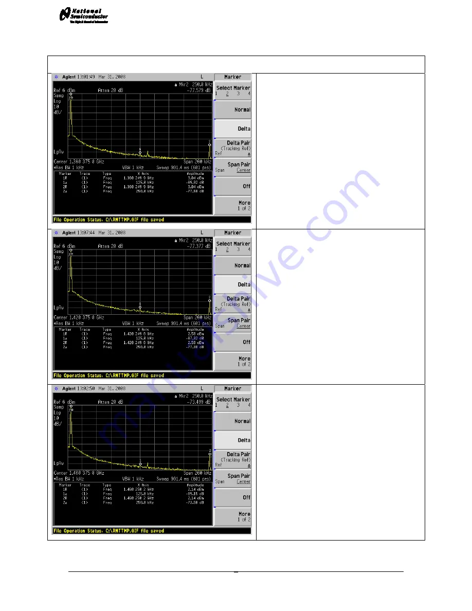 National Semiconductor LMX2531LQ1415E Operating Instructions Manual Download Page 8