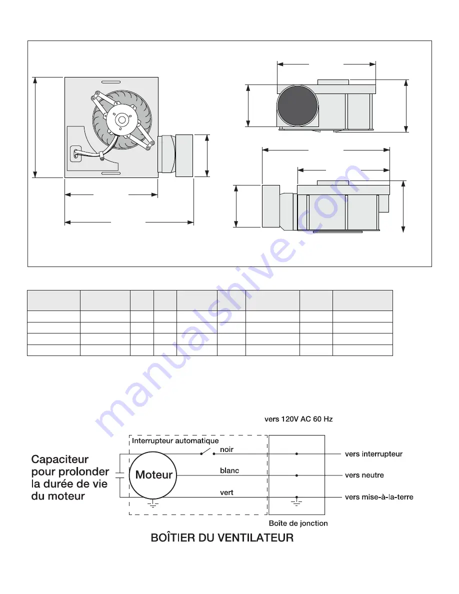 NAUTIKA BREVA 110 CFM Installation Manual Download Page 3