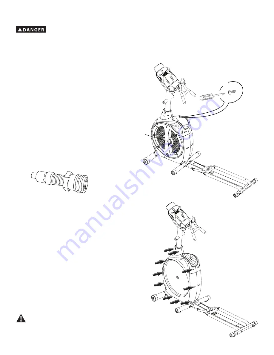 Nautilus Schwinn 450 Service Manual Download Page 13