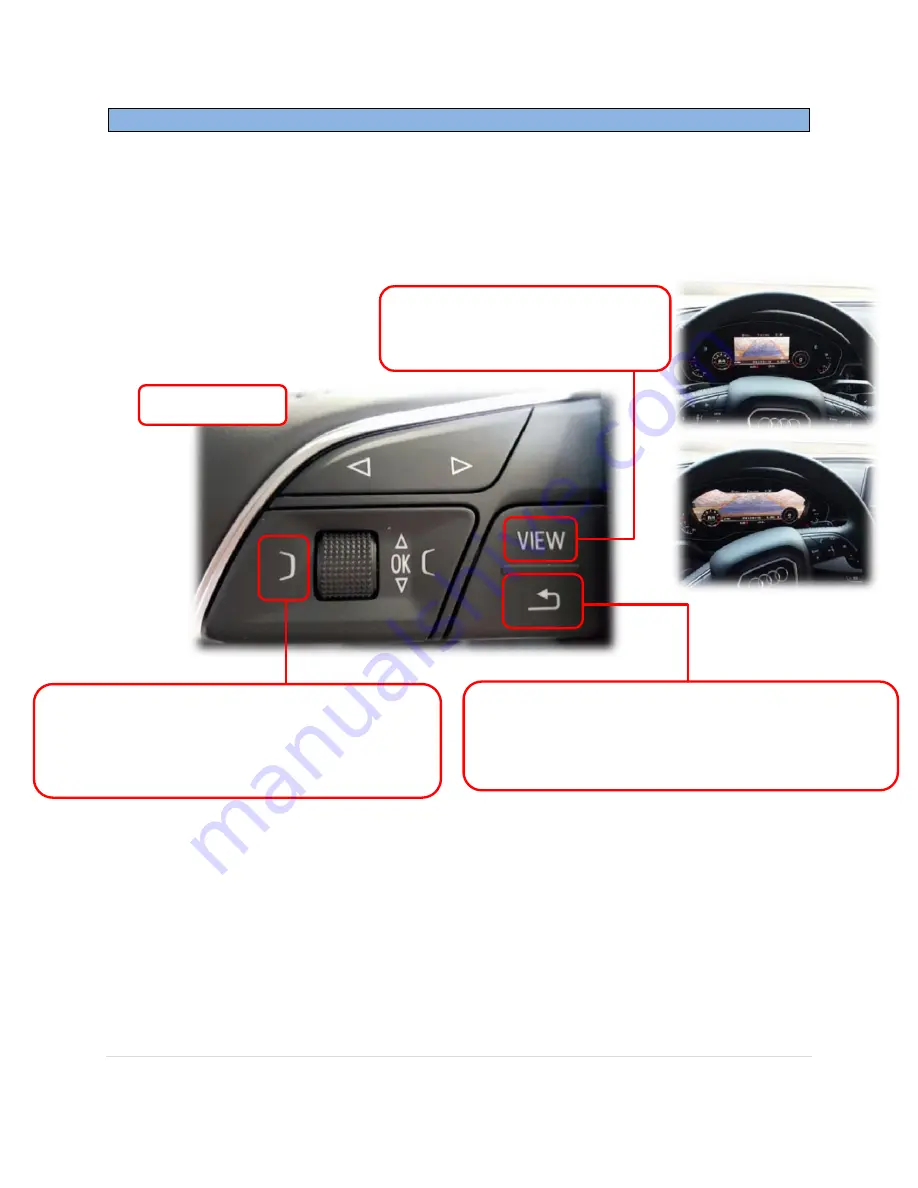 Nav TV AUDI-VC Manual Download Page 6