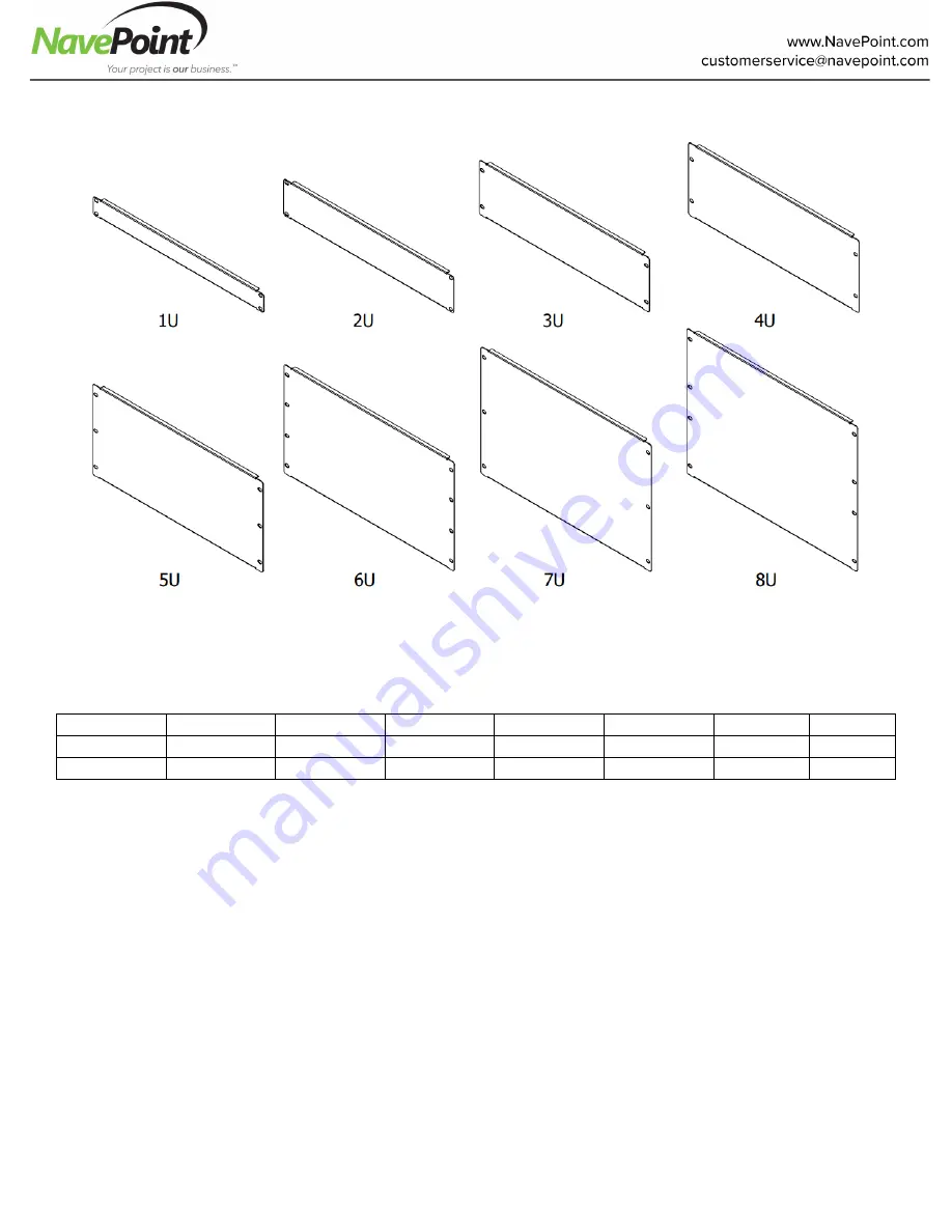 NavePoint 6U Owner'S Manual Download Page 1