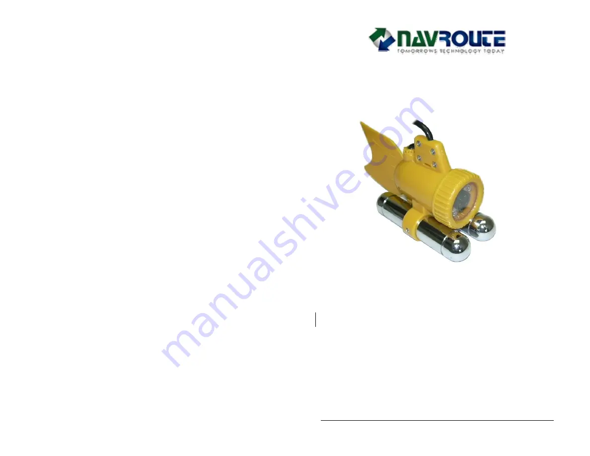 NAVROUTE Neptune Tiburon Operating Instructions Manual Download Page 1