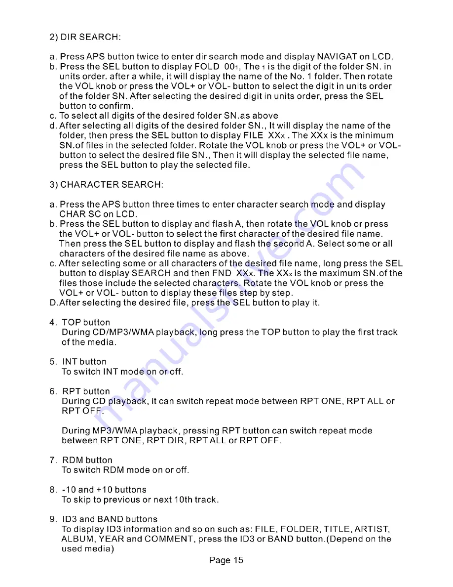 Naxa NCA-608 User Manual Download Page 16