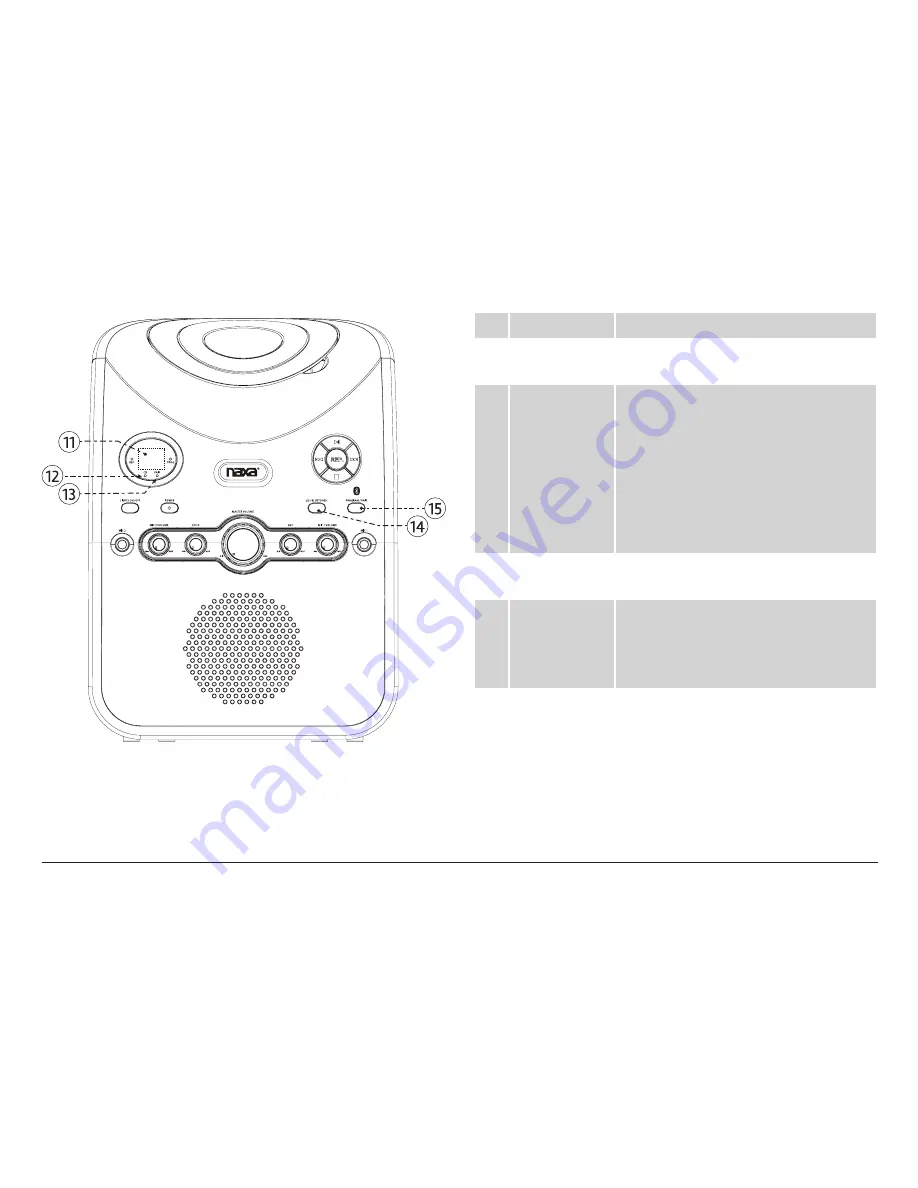 Naxa NKM-100 Instruction Manual Download Page 5