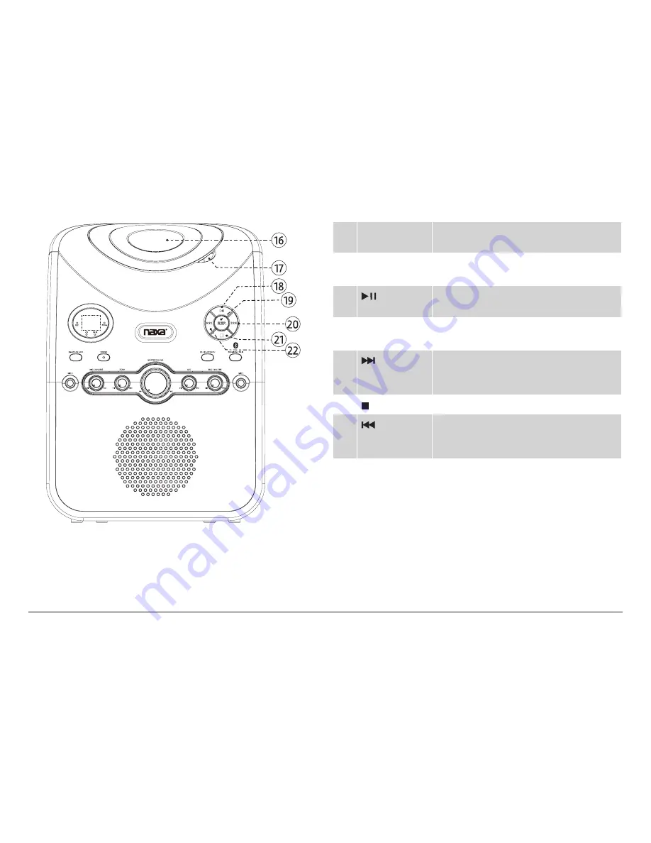 Naxa NKM-100 Instruction Manual Download Page 6