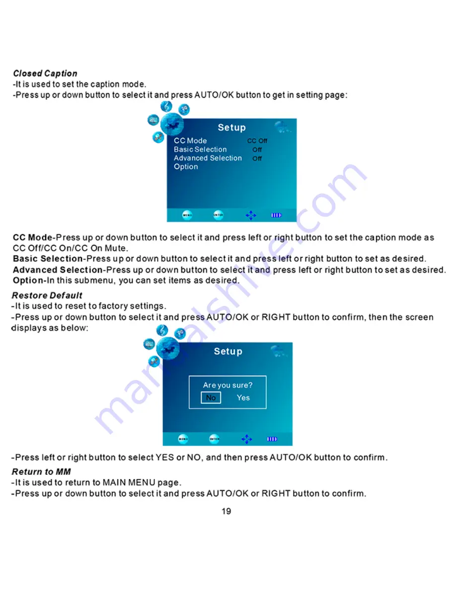 Naxa NT-401 Instruction Manual Download Page 20