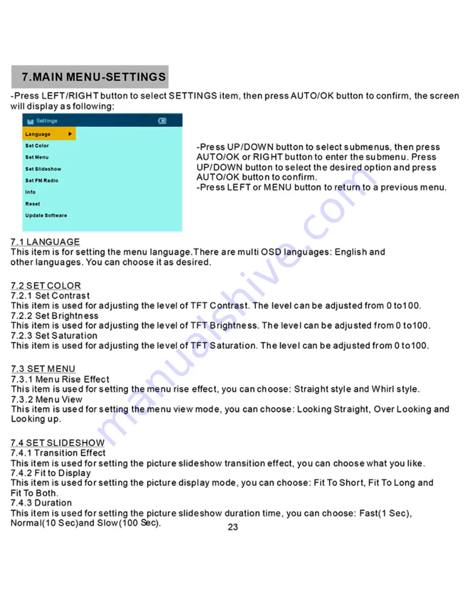 Naxa NT-401 Instruction Manual Download Page 24