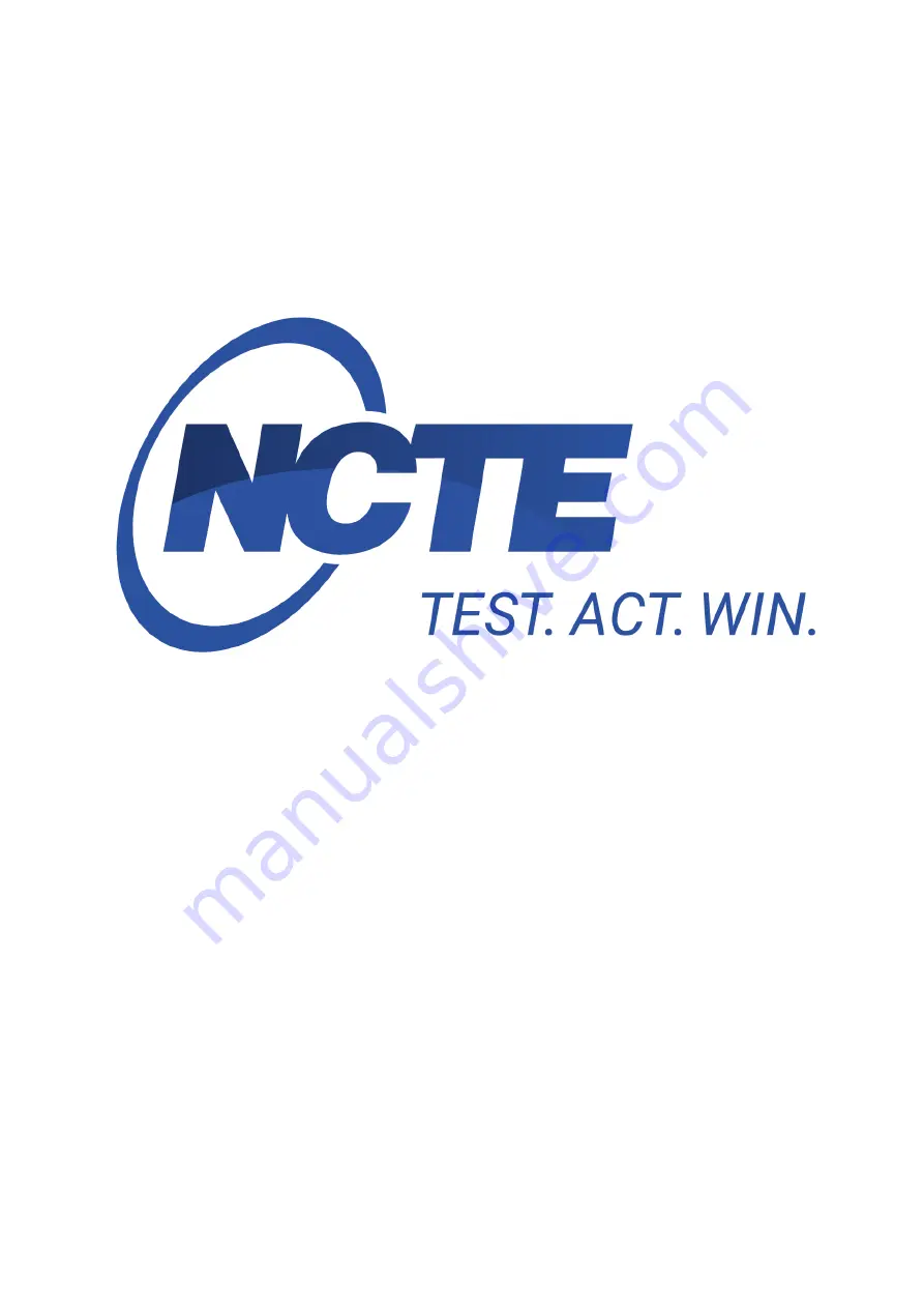 NCTE 2300 Series Instruction Manual And Data Sheet Download Page 16