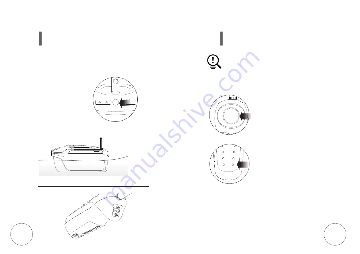 ND tackle Bait Boat User Manual Download Page 7