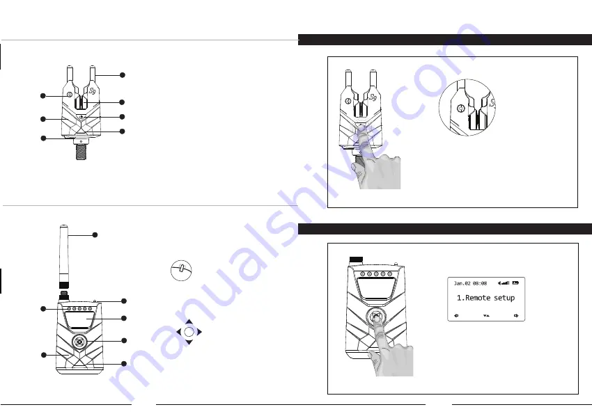 ND tackle S9 BITE ALARM User Manual Download Page 13