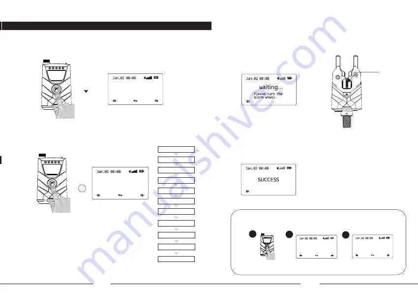 ND tackle S9 BITE ALARM User Manual Download Page 23