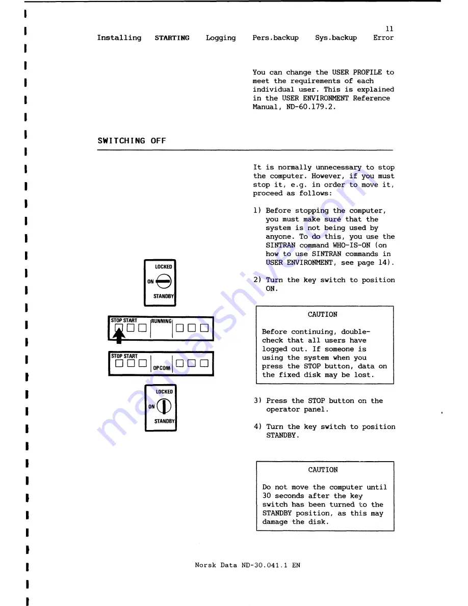 ND ND-100 SATELLITE Operator'S Manual Download Page 16