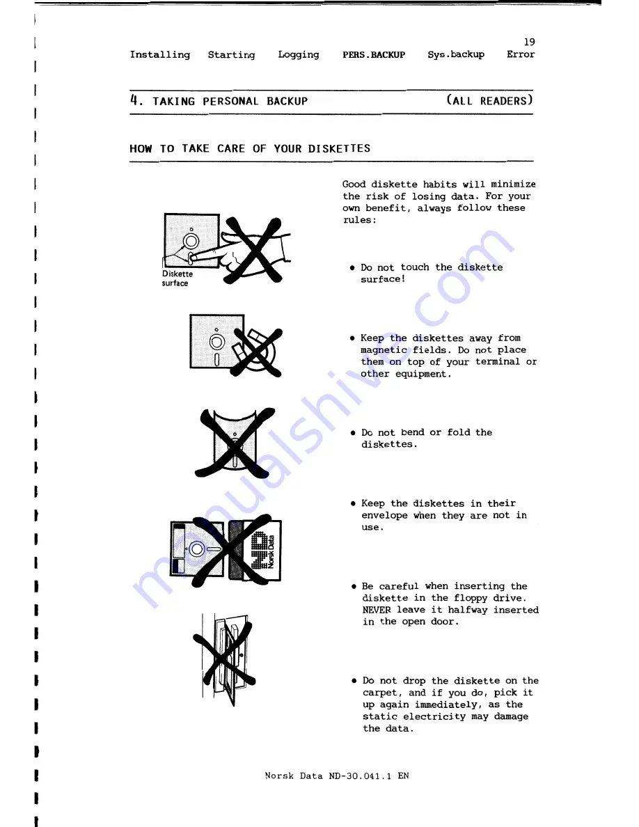 ND ND-100 SATELLITE Operator'S Manual Download Page 24