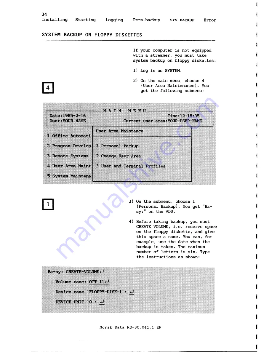 ND ND-100 SATELLITE Operator'S Manual Download Page 39