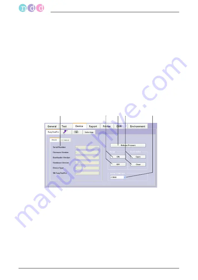 NDD easyone pro Operator'S Manual Download Page 124