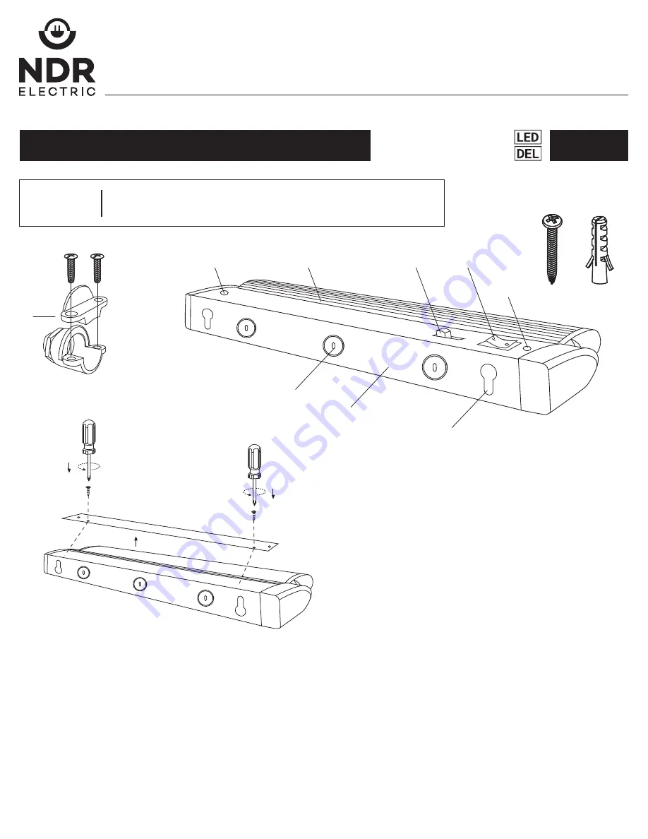 NDR UNS70DIM-CCT Installation Download Page 1