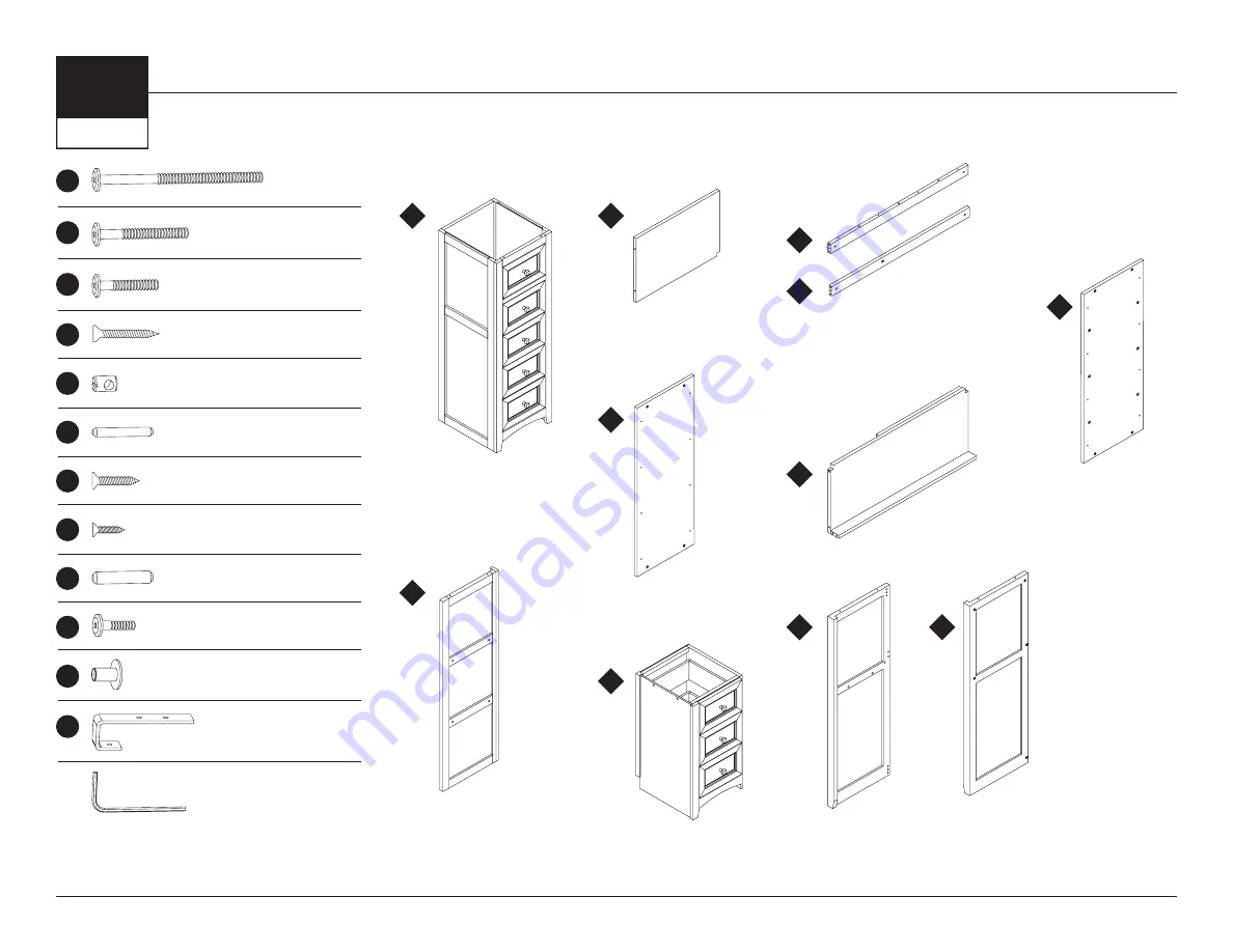 NE kids X080 Assembly Instructions Manual Download Page 3