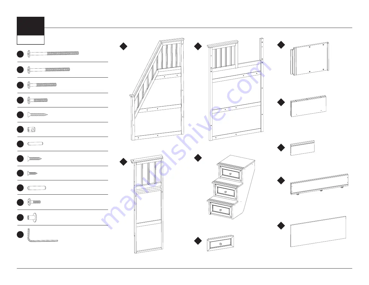 NE kids X090 series Assembly Instructions Manual Download Page 3