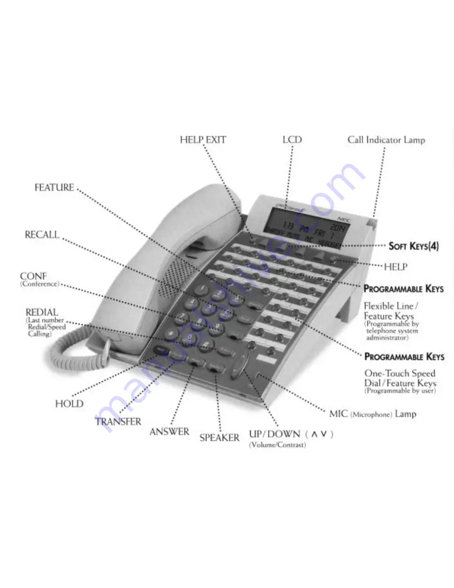 NEC 2000IVX Скачать руководство пользователя страница 43