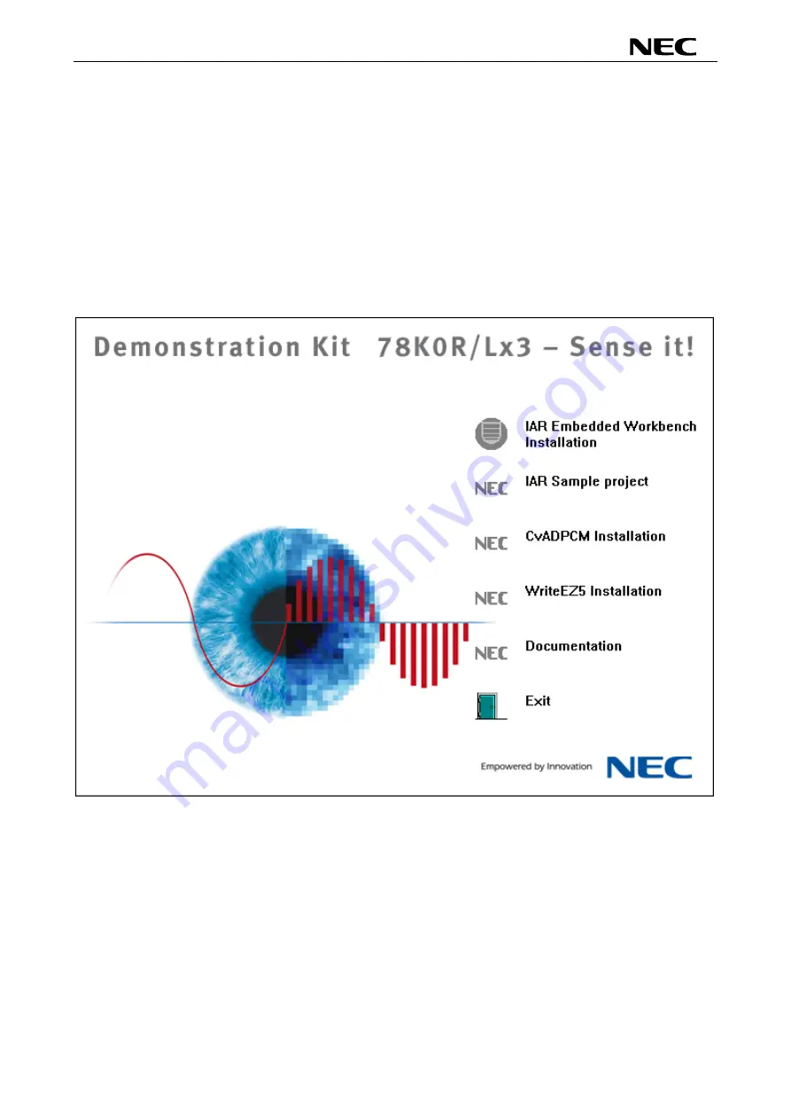 NEC 78K0R/L 3 Sense it! Series Скачать руководство пользователя страница 25